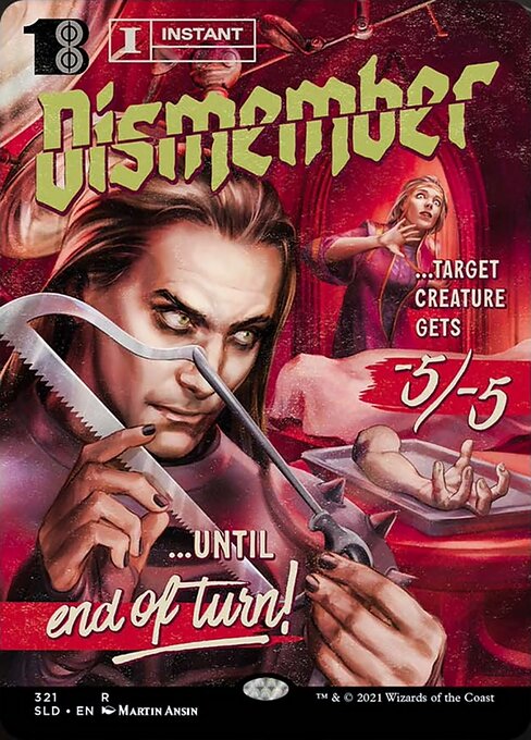 【ENG】【Foil】《四肢切断/Dismember》(321)[Secret Lair]
