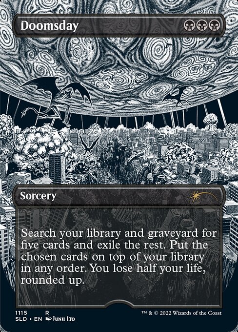 【ENG】【Foil】《最後の審判/Doomsday》(1115)[Secret Lair]