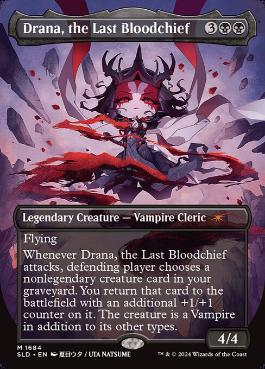 【ENG】【Foil】《最後の血の長、ドラーナ/Drana, the Last Bloodchief》(1684)[Secret Lair]