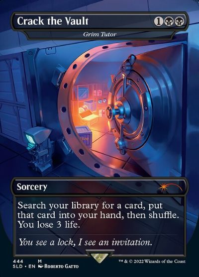 【ENG】【Foil】《不気味な教示者/Grim Tutor》(444)[Secret Lair]