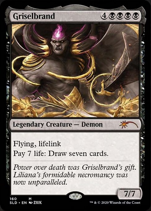 【ENG】【Foil】《グリセルブランド/Griselbrand》(160)[Secret Lair]