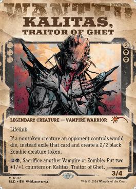 【ENG】《ゲトの裏切り者、カリタス/Kalitas, Traitor of Ghet》(1687)[Secret Lair]