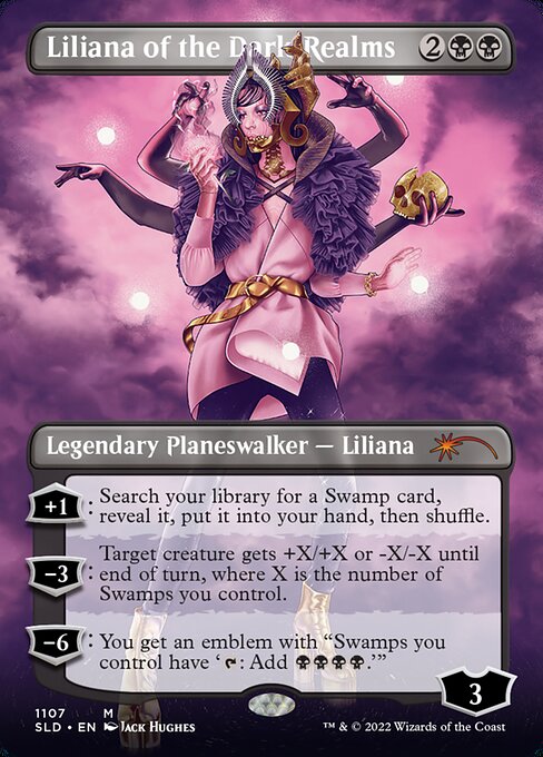 【ENG】【Foil】《闇の領域のリリアナ/Liliana of the Dark Realms》(1107)[Secret Lair]