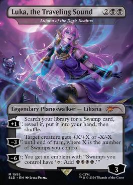 【ENG】《闇の領域のリリアナ/Liliana of the Dark Realms》(1593)[Secret Lair]