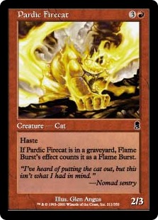 【ENG】《パーディック山の火猫/Pardic Firecat》[ODY]