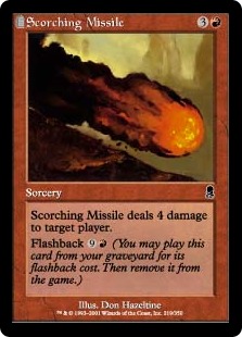 【ENG】【Foil】《焦熱の飛弾/Scorching Missile》[ODY]
