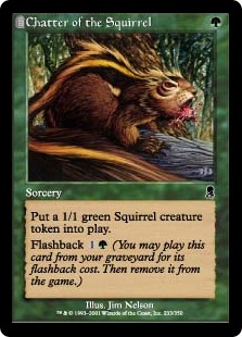 【ENG】【Foil】《リスのお喋り/Chatter of the Squirrel》[ODY]