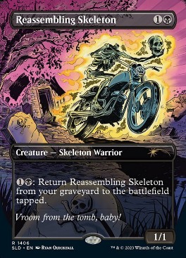 【ENG】【Foil】《組み直しの骸骨/Reassembling Skeleton》(1406)[Secret Lair]