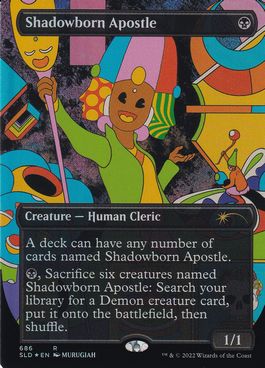 【ENG】【Foil】《影生まれの使徒/Shadowborn Apostle》(686)[Secret Lair]