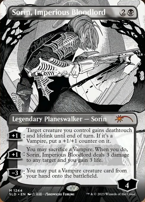 【ENG】【Foil】《傲慢な血王、ソリン/Sorin, Imperious Bloodlord》(1244)[Secret Lair]
