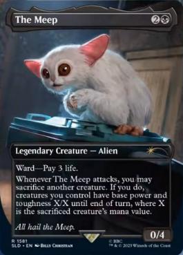 【ENG】【Foil】《The Meep》(1581)[Secret Lair]