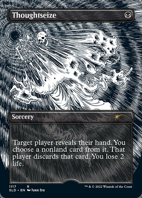 【ENG】《思考囲い/Thoughtseize》(1117)[Secret Lair]