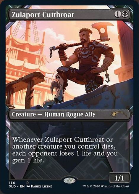 【ENG】【Foil】《ズーラポートの殺し屋/Zulaport Cutthroat》(156)[Secret Lair]
