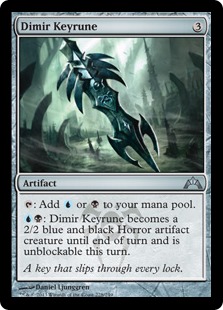 【ENG】【Foil】《ディミーアの魔鍵/Dimir Keyrune》[GTC]