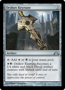 【ENG】【Foil】《オルゾフの魔鍵/Orzhov Keyrune》[GTC]