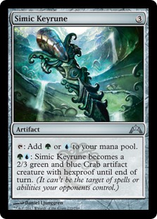 【ENG】【Foil】《シミックの魔鍵/Simic Keyrune》[GTC]
