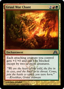 【ENG】《グルールの戦唄/Gruul War Chant》[DGM]