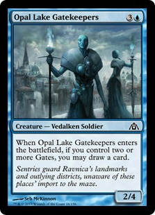 【ENG】【Foil】《オパール湖の門番/Opal Lake Gatekeepers》[DGM]