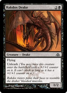 【ENG】【Foil】《ラクドスのドレイク/Rakdos Drake》[DGM]