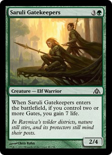 【ENG】【Foil】《サルーリの門番/Saruli Gatekeepers》[DGM]
