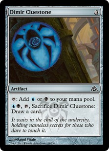 【ENG】【Foil】《ディミーアの導き石/Dimir Cluestone》[DGM]