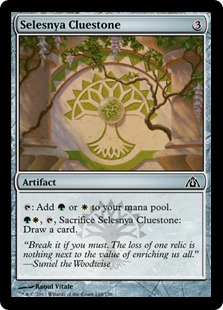 【ENG】【Foil】《セレズニアの導き石/Selesnya Cluestone》[DGM]