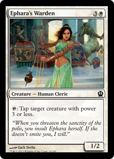 【ENG】【Foil】《エファラの管理人/Ephara's Warden》[THS]