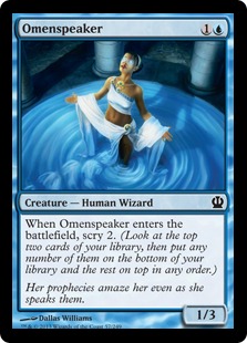 【ENG】【Foil】《前兆語り/Omenspeaker》[THS]