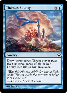 【ENG】【Foil】《タッサの褒賞/Thassa's Bounty》[THS]