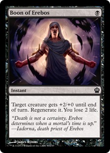 【ENG】【Foil】《エレボスの加護/Boon of Erebos》[THS]