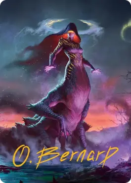 【JPN】【箔押し】【アート・カード】月影[ECL]