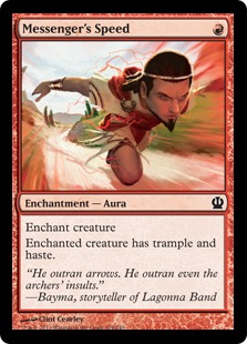 【ENG】【Foil】《伝書使の素早さ/Messenger's Speed》[THS]