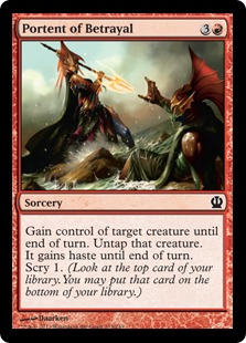 【ENG】【Foil】《裏切りの先触れ/Portent of Betrayal》[THS]