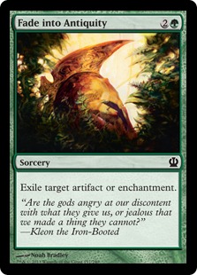 【ENG】【Foil】《古代への衰退/Fade into Antiquity》[THS]