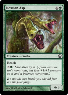 【ENG】【Foil】《ネシアンの狩猟者/Nessian Courser》[THS]