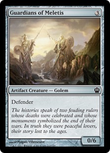 【ENG】【Foil】《メレティスの守護者/Guardians of Meletis》[THS]