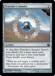 【ENG】【Foil】《旅行者の護符/Traveler's Amulet》[THS]