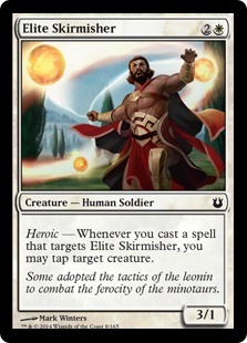 【ENG】【Foil】《散兵の精鋭/Elite Skirmisher》[BNG]