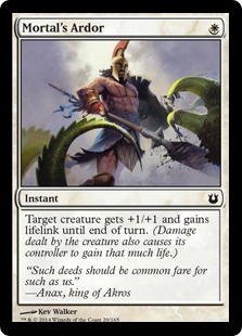 【ENG】【Foil】《定命の者の熱意/Mortal's Ardor》[BNG]