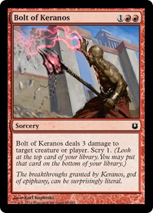 【ENG】【Foil】《ケラノスの稲妻/Bolt of Keranos》[BNG]