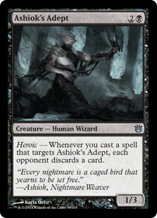 【ENG】【Foil】《アショクの心酔者/Ashiok's Adept》[BNG]
