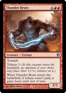 【ENG】【Foil】《雷の粗暴者/Thunder Brute》[BNG]