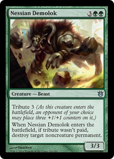 【ENG】【Foil】《ネシアンのデモロク/Nessian Demolok》[BNG]