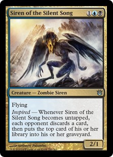 【ENG】【Foil】《静寂の歌のセイレーン/Siren of the Silent Song》[BNG]