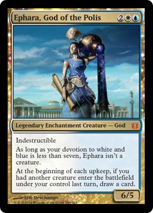 【ENG】【Foil】《都市国家の神、エファラ/Ephara, God of the Polis》[BNG]
