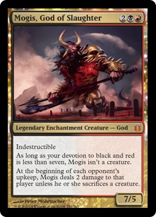 【ENG】【Foil】《殺戮の神、モーギス/Mogis, God of Slaughter》[BNG]
