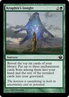 【ENG】【Foil】《クルフィックスの洞察力/Kruphix's Insight》[JOU]