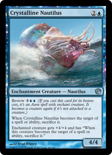 【ENG】【Foil】《水晶オウムガイ/Crystalline Nautilus》[JOU]