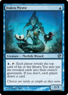 【ENG】【Foil】《ダクラの神秘家/Dakra Mystic》[JOU]