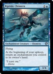 【ENG】【Foil】《激浪のキマイラ/Riptide Chimera》[JOU]
